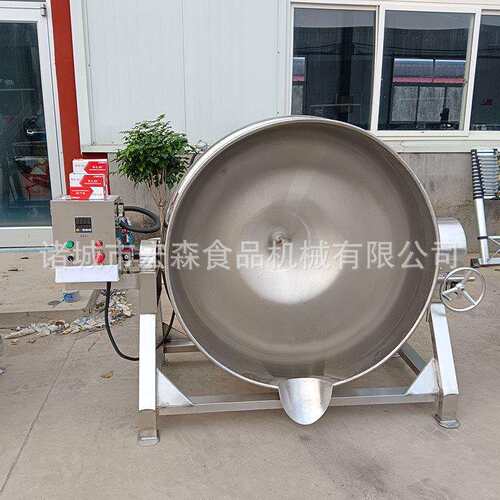 可倾式牛羊肉熬汤锅猪头肉烧鸡熟食卤煮夹层锅酱牛肉不锈钢卤煮锅