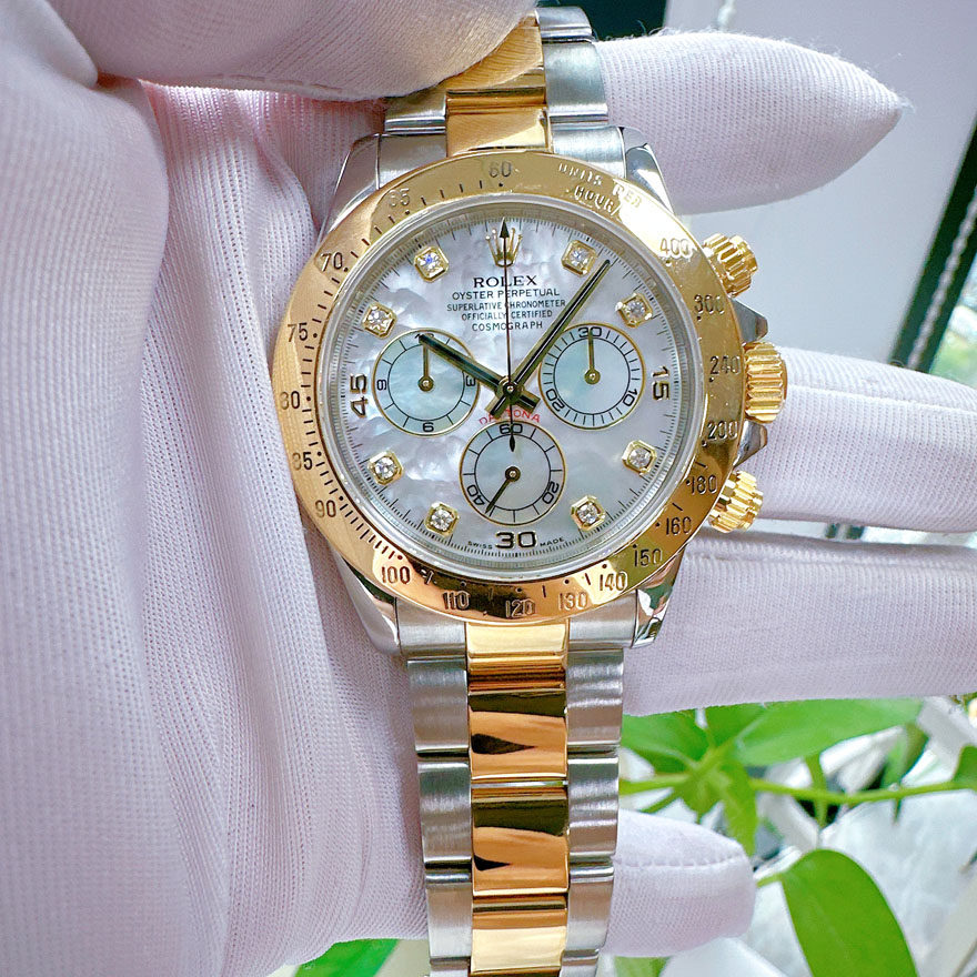 一口价98新劳力士迪通拿系列116523全自动机械黄金男士手表贝母面,手表,二奢手表,淘宝优惠券,粉丝福利购,淘宝优惠卷