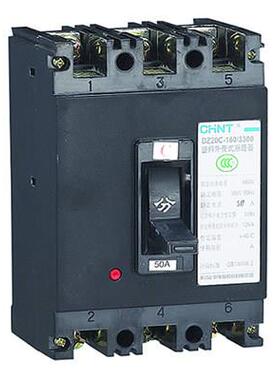DZ20J系列三极塑料外壳式断路器