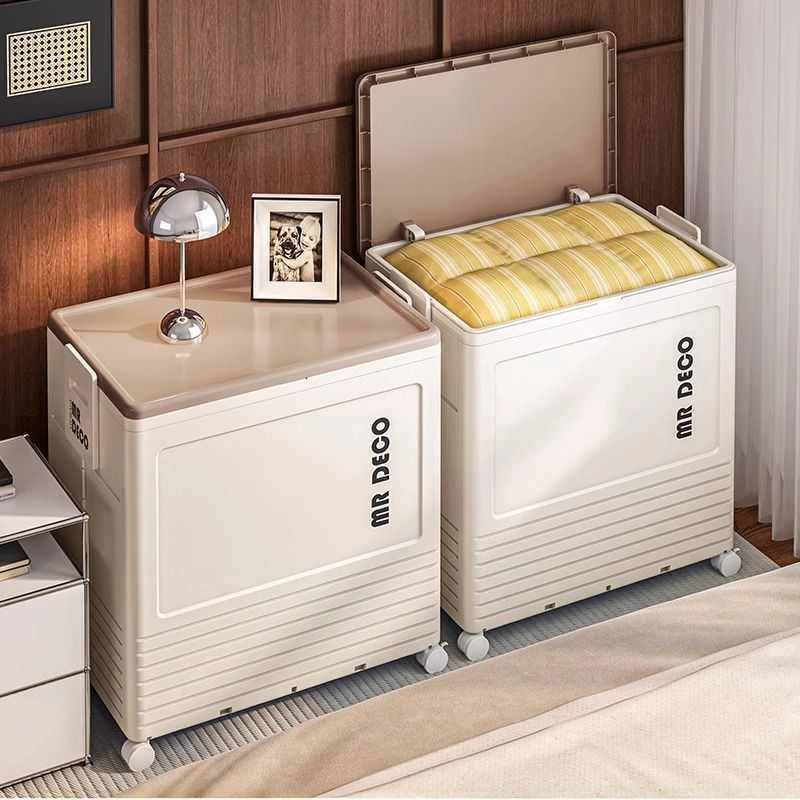 衣服收纳箱大容量超大翻盖衣物被子换季整理特大号家用储物柜,收纳整理,收纳箱,淘宝优惠券,粉丝福利购,淘宝优惠卷