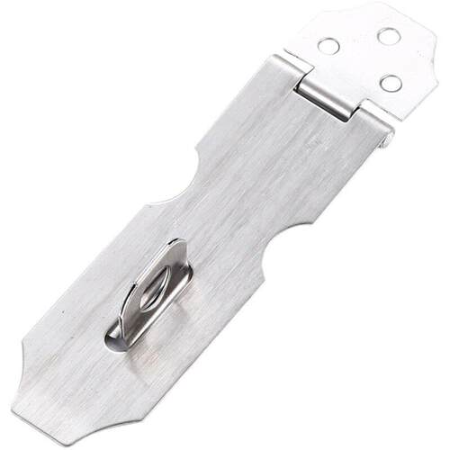 201/304不锈钢加厚锁扣3/4/5寸柜门鼻搭扣挂锁牌插销箱包90度