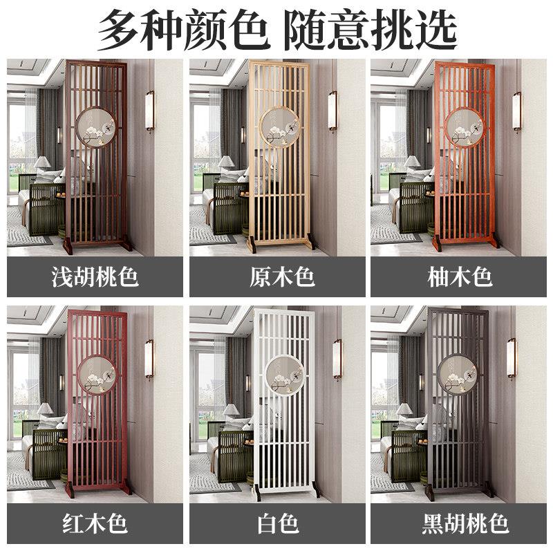 屏风隔断客厅简入座屏乔其户约代玄现风关中式屏饭店专折用中式叠