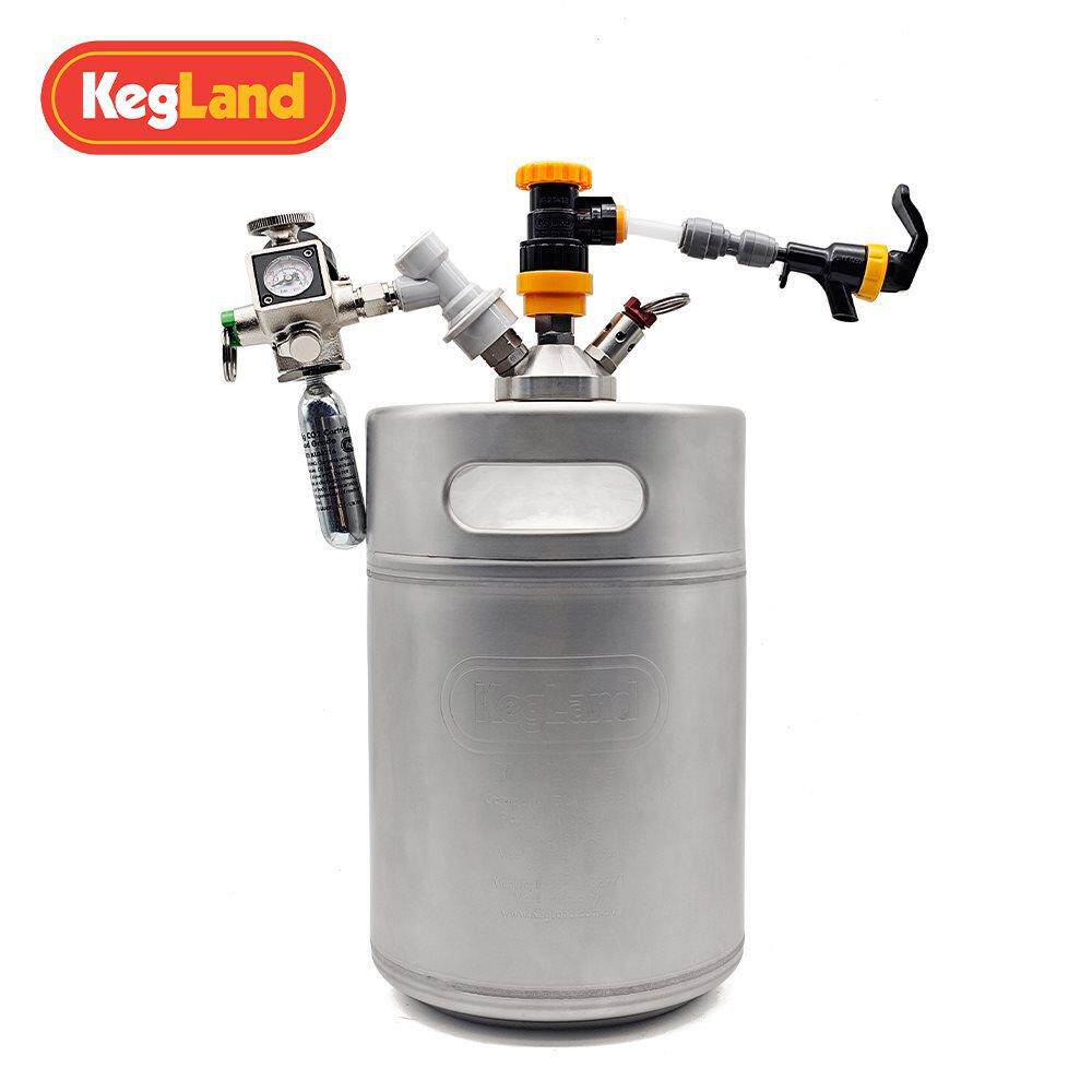 精酿304不锈钢keg桶户外打酒器便携酒头配件kegland
