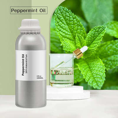 薄荷原油Crude Peppermint Oil食品级薄荷叶油薄荷醇80%香薰SPA油