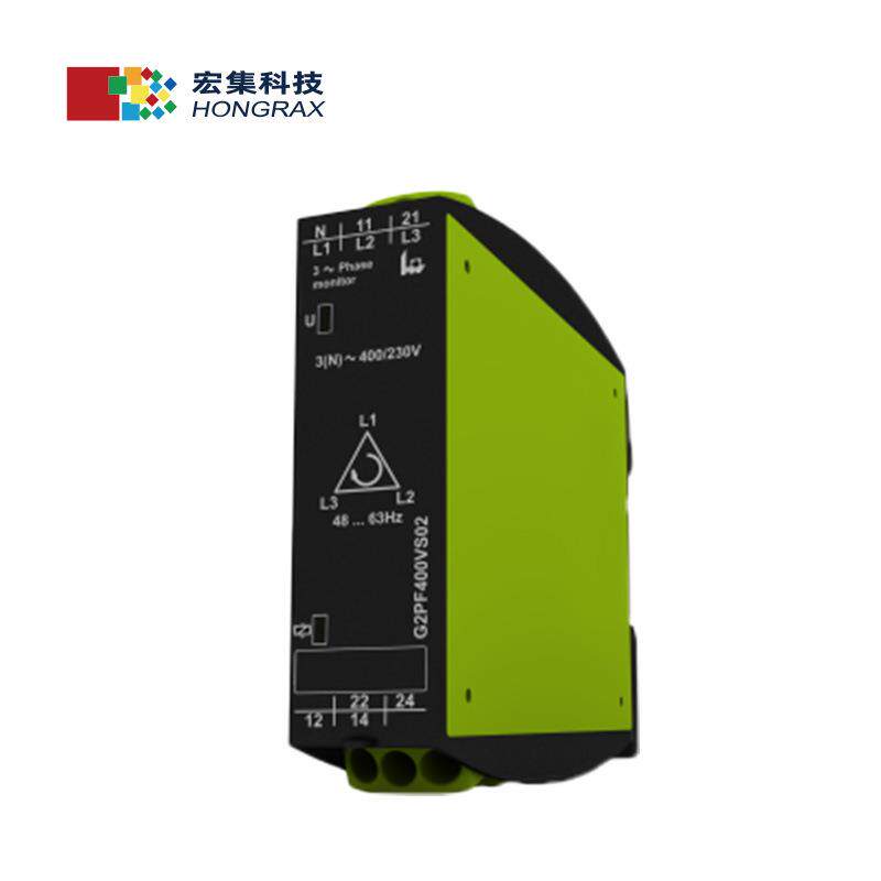 宏集TELE监控继电器相序缺相不对称监控2个转换触点G2PF400VS02
