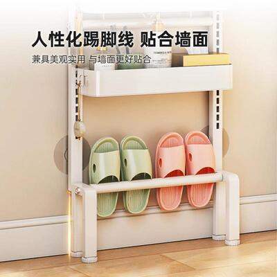 浴室后置门物地架收纳架户落多层QMK免打孔厨房卫生间入储物