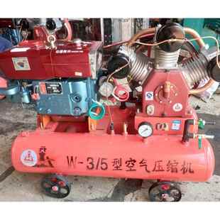 云南昆明开山W 5配百年常柴ZS1115柴动空压机