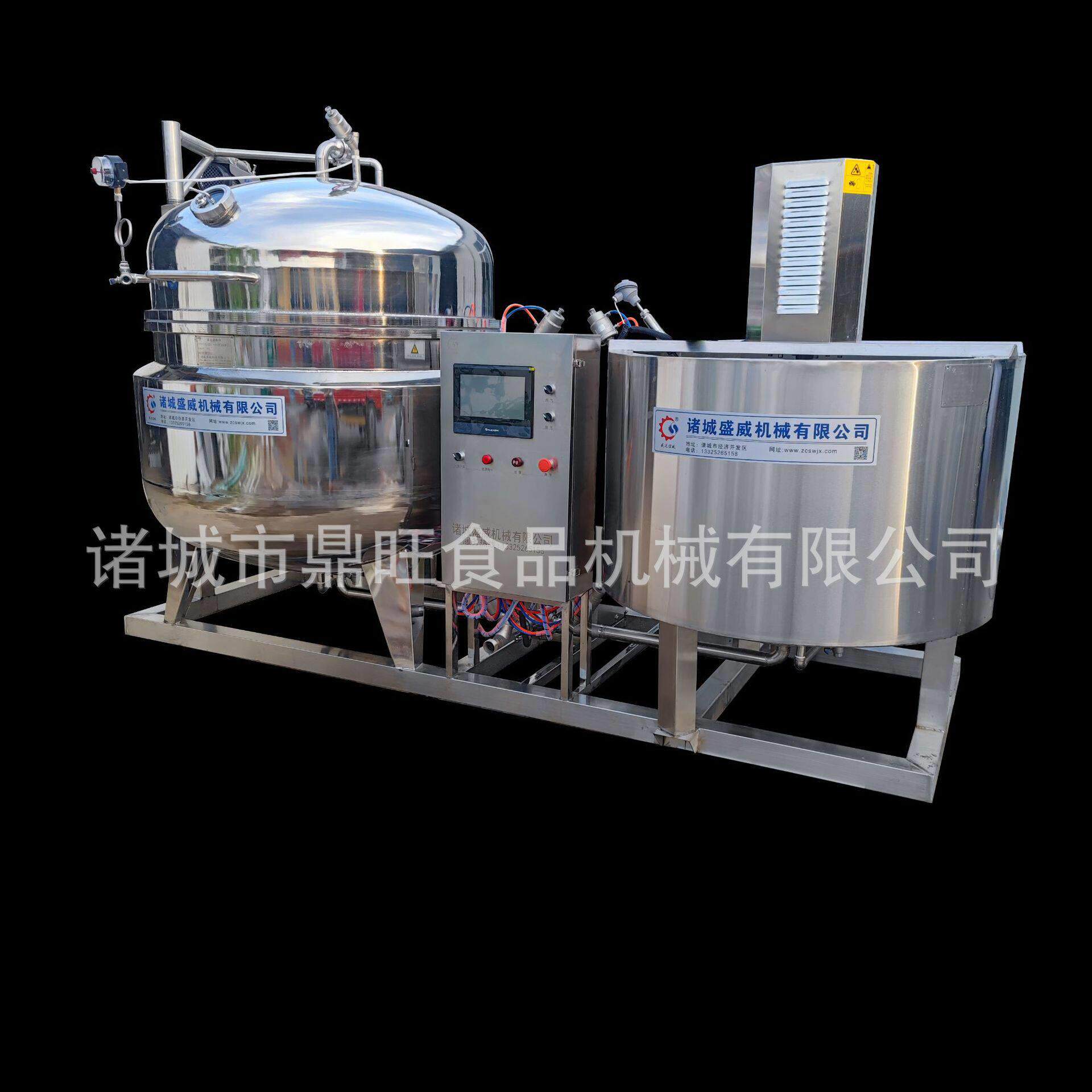 太妃糖蒸汽加热糖浆煮器真空浸糖熬糖锅熬煮锅