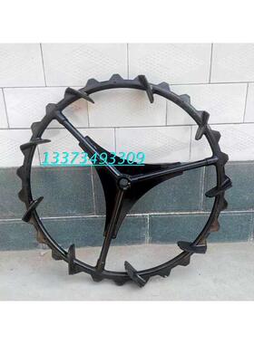 久保田插秧机配件原厂标准手扶48c68c行走驱动轮水田实心橡胶轮胎