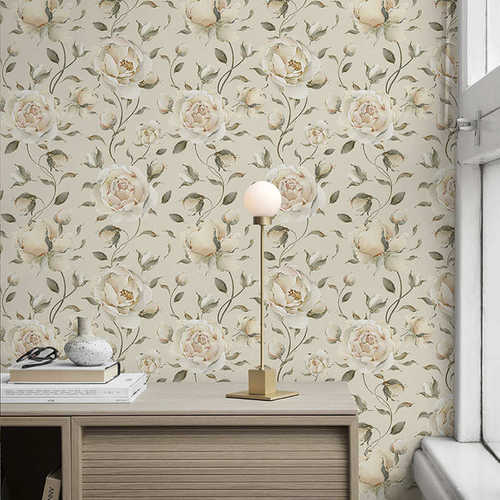 款壁纸墙纸自粘直播间背景墙柜子贴纸自粘pvc墙纸批发wallpap