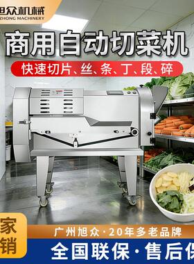 全自动切菜机商用萝卜土豆切丝切片切丁切果蔬机器多功能设备