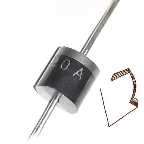 20A10高电源可充电二极管单向防跌落/回流二极管20A1000V