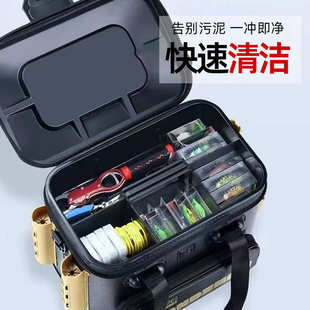 路亚钓箱多用途路亚桶加厚钓鱼桶可坐人活鱼桶海钓矶钓收纳箱