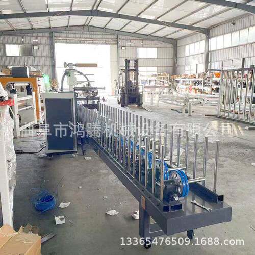 格栅板门套线条包覆机红外线加热1300型PUR热熔胶包覆机含调试