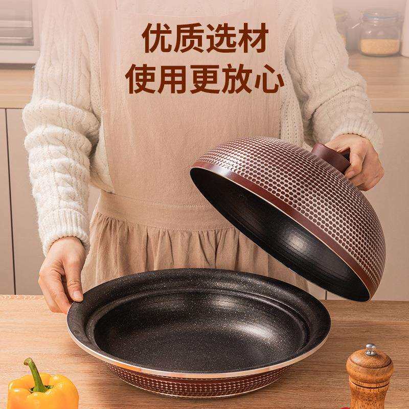 干锅炉鱼头锅耐热特色酒店浅汤煲炒鸡甲鱼煲牛蛙干锅耐热商用锅具