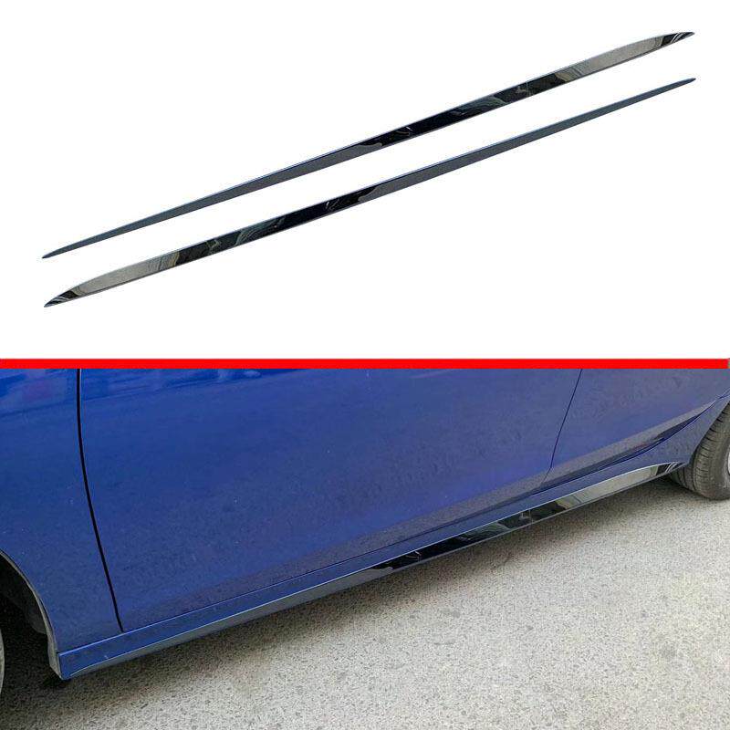 适用于22款十一代思域车身饰条 不锈钢车身防撞条 门边条车门亮条
