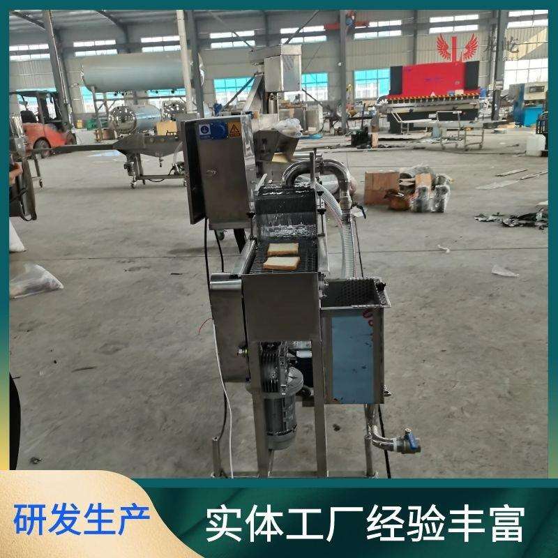 商用变频调速锅巴巧克力涂层机甜甜圈裹巧克力设备上浆机支持试机