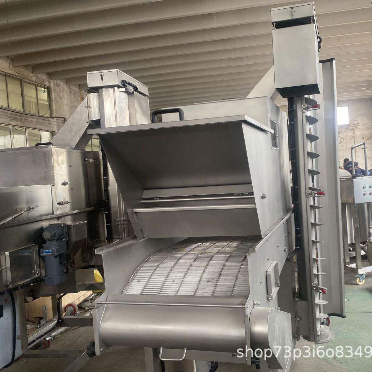 多用途鸡排上糠机鱼排全自动隧道式裹粉设备上浆裹面包糠机淋浆机