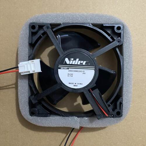 NIDEC U92C08MS2A3-51 8V 0.11A冰箱冷藏冷冻散热风扇9.2CM两线