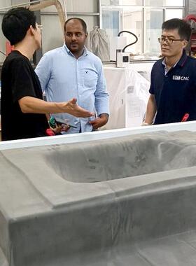 professional Corian solid surface bending thermoforming mach