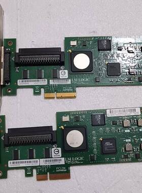 LSI20320IE PCI-E SCSI卡 拆机 型号