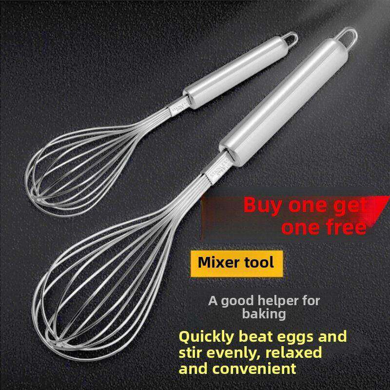 正品打蛋器手动家用不锈钢厨房用品迷你鸡蛋搅拌棒机手持式奶油打