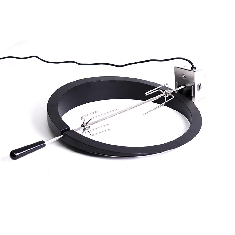 烧烤炉户外烤羊腿烧烤炉家用电动小型烤鱼工具野外自动旋转烤鸡架