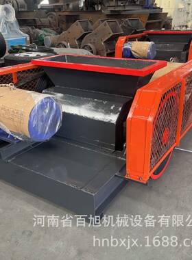 小型石料双齿辊机粉碎机煤块炉渣对齿辊式破碎机石英石辊式制砂机