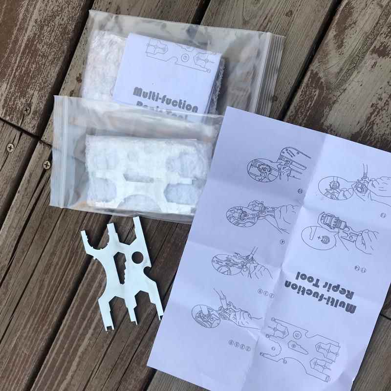 潜水器材潜水调呼吸器修理工具迷你钢锈316多功能节器维修JME工不