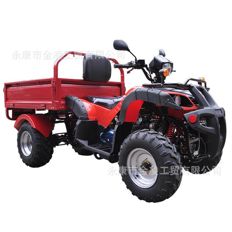 200CC农夫车沙滩车ATV带斗货厢轴传动链传动沙滩摩托车农场搬运车