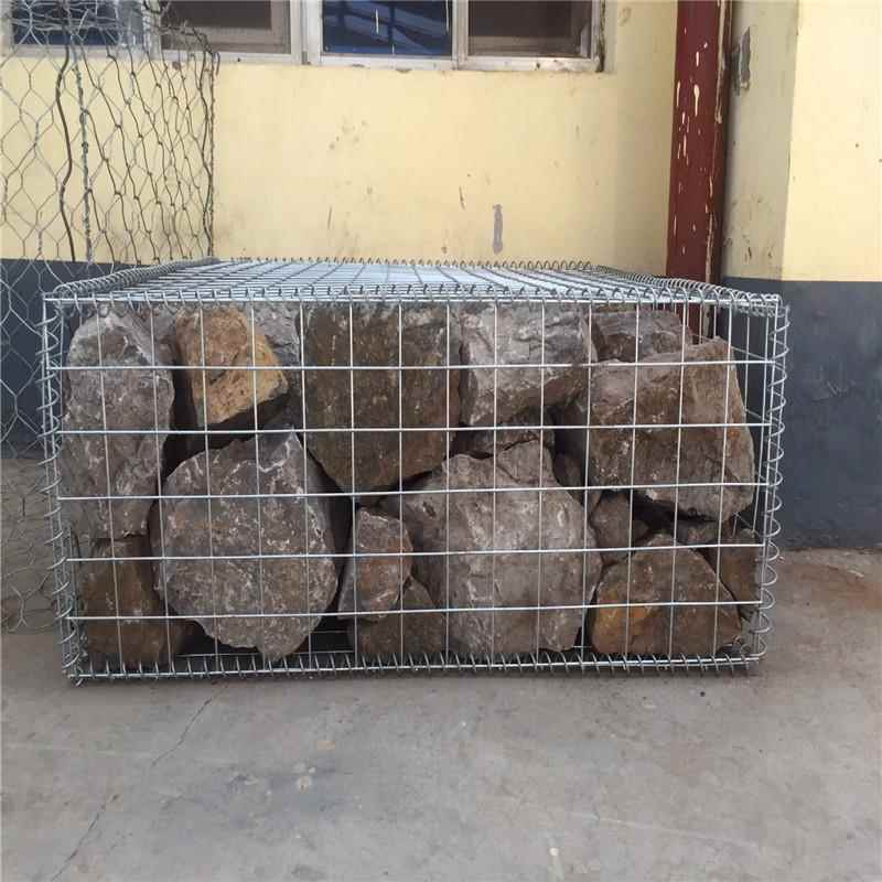 供应电焊石笼景观铁丝网镀锌焊接围墙网防洪河道格宾网网片