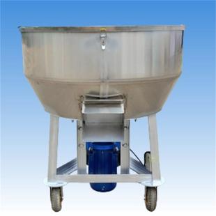 不锈钢医药麦50KG产品混合机片食盐拌机搅平农口干湿饲料拌料机