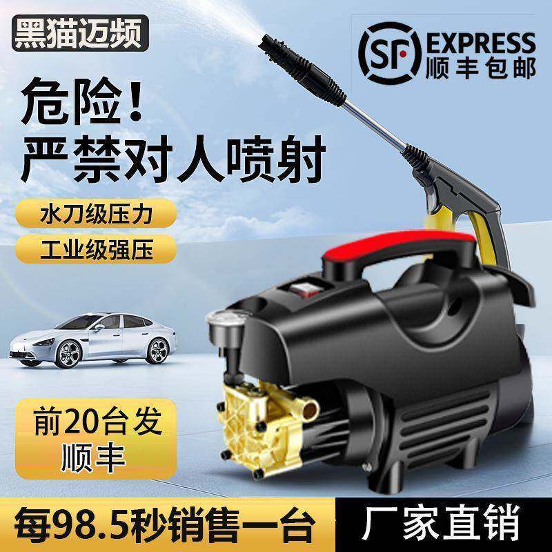 洗车机高压220v家用清洗机大功率全自动洗车神器便捷式小型刷车泵