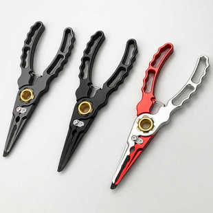 开环器亚钳钳子铝合金鱼批发钩亚路钓鱼摘取路控高精度防锈现货钳