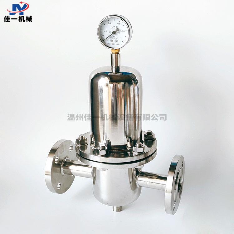 法兰连接气体过滤器氮气过滤器氧气过滤器气体除菌过滤器