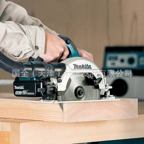 Makita牧田充电工具DHS660ZJ充电式圆锯18V锂电165mm切割深度57mm