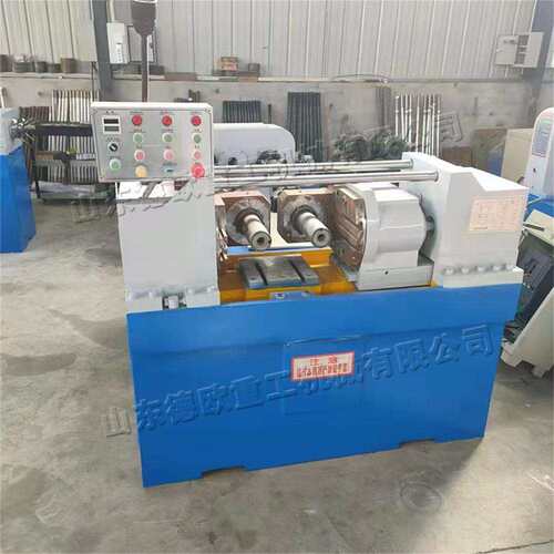 全自动建筑液压滚牙机 螺纹直纹滚丝机 Wire rolling machine