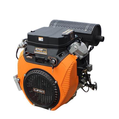 力帆22HP24马力双缸汽油机发动机2V78F高压清洗机2v80F27马力吸沙