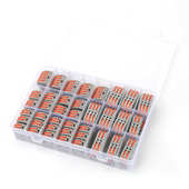 电源器并线端子盒装 接头盒线快速接线分线 硬接线快速端子按压式