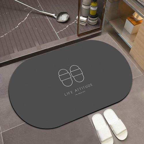 quick dry toilet door mat mat bathroom MATS carpets 浴室地垫