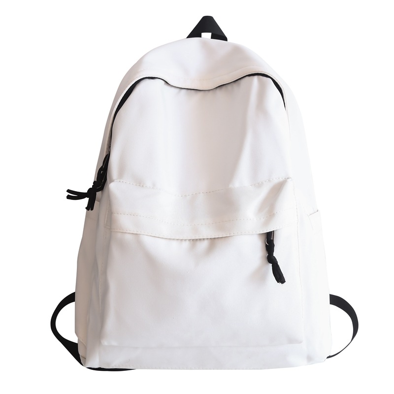 双肩包大学生中学生无印双肩背包