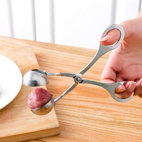 Meatball Clamp, Stainless Steel Pellet Maker, Fish Ball and