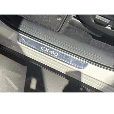 无损安装2023-2024CX-60 Illuminated Door Sill带灯门槛条
