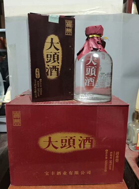 【一箱六瓶】2012年58度宝丰大头酒 500ml清香型白酒 纯粮酿造