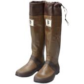 爆款 野鸟可折叠天然橡胶高筒雨靴网红野鸟协会徒步垂钓涉水 日式