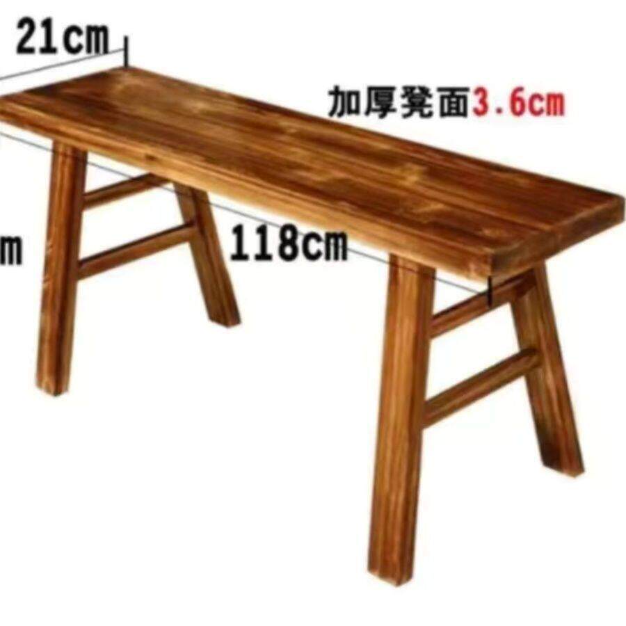 实木条凳长条凳板凳四脚凳凳子柏木条凳加厚条凳板凳价