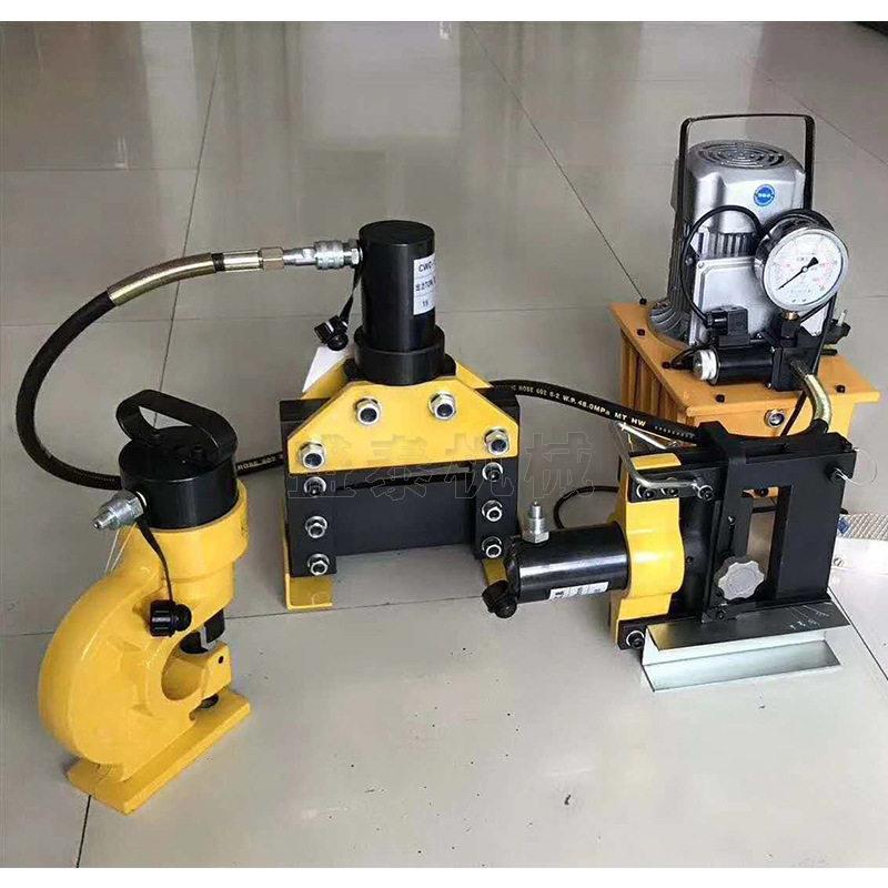 CH-70铜排冲孔机CH系列分体式液压开孔器 板材方孔开孔器