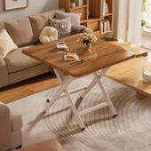 可折叠桌子家用户外简易可携式 简易摆摊吃饭出租屋小户型四方餐桌