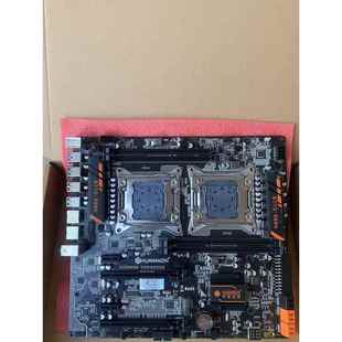 华南X79-4D双路主板2011针游戏工作室多开E5-2650 2670 2680V2