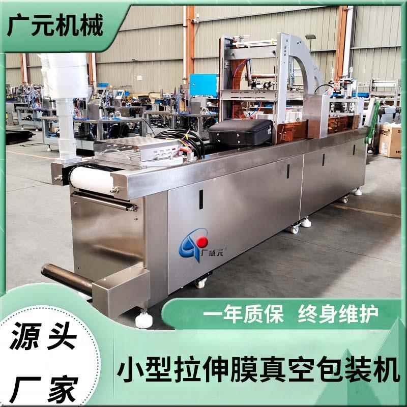 许昌红薯焖子小型拉伸膜真空包装机 定州驴肉焖子连续包装设备